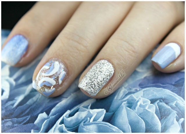 Disney Princess Inspired Nail Art: Cinderella - Glamorable